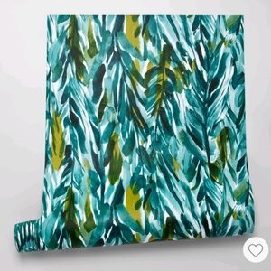 Leaves Peel & Stick Wallpaper Green - Opalhouse